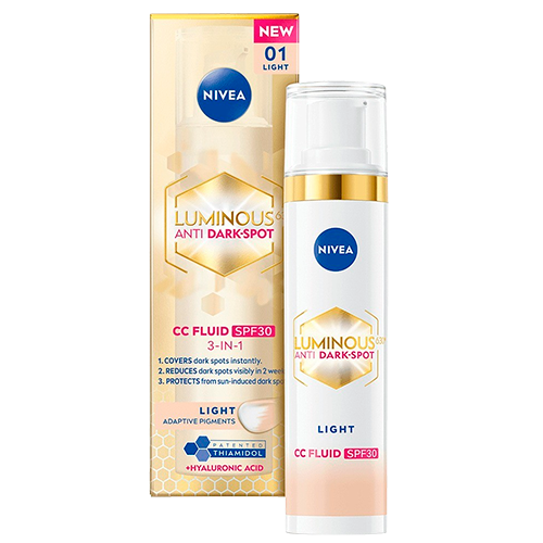 Nivea Luminous630 CC Fluid SPF30 3-in-1 Light (40 ml)