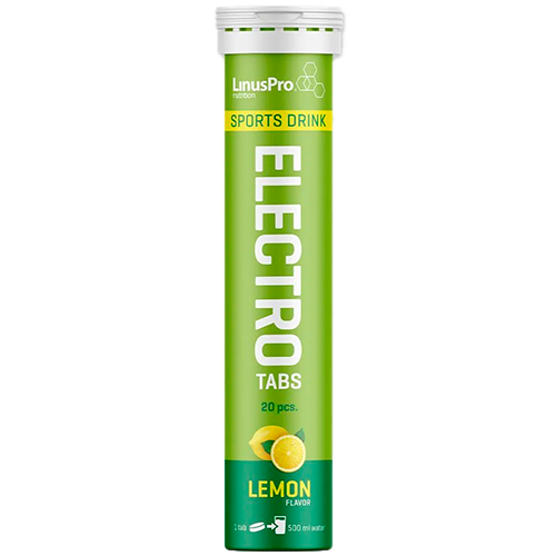 LinusPro Elektrolyt Tabs Lemon (20 tabl)