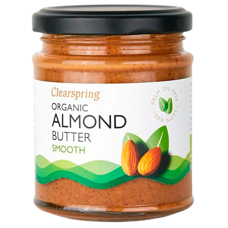 Clearspring Mandelsmør Smooth Ø (170 g)