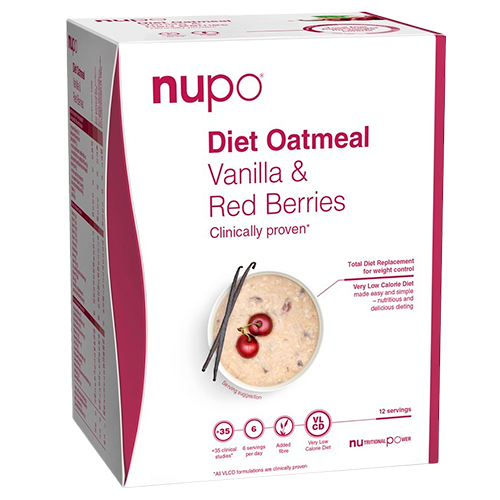 Nupo Diet Oatmeal Vanilla & Red Berries (384 g)