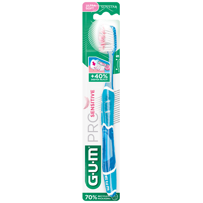 GUM Sensitive Pro Ultra Blød Tandbørste Ass. Farve (1 stk)