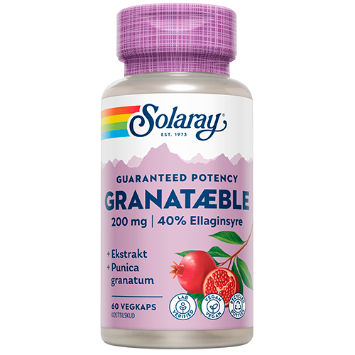 Solaray Granatæble - 60 kaps.