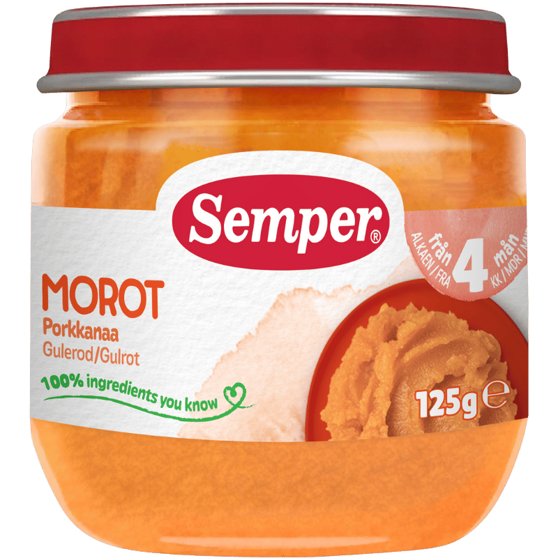 Semper Gulerod 4M (125 g)