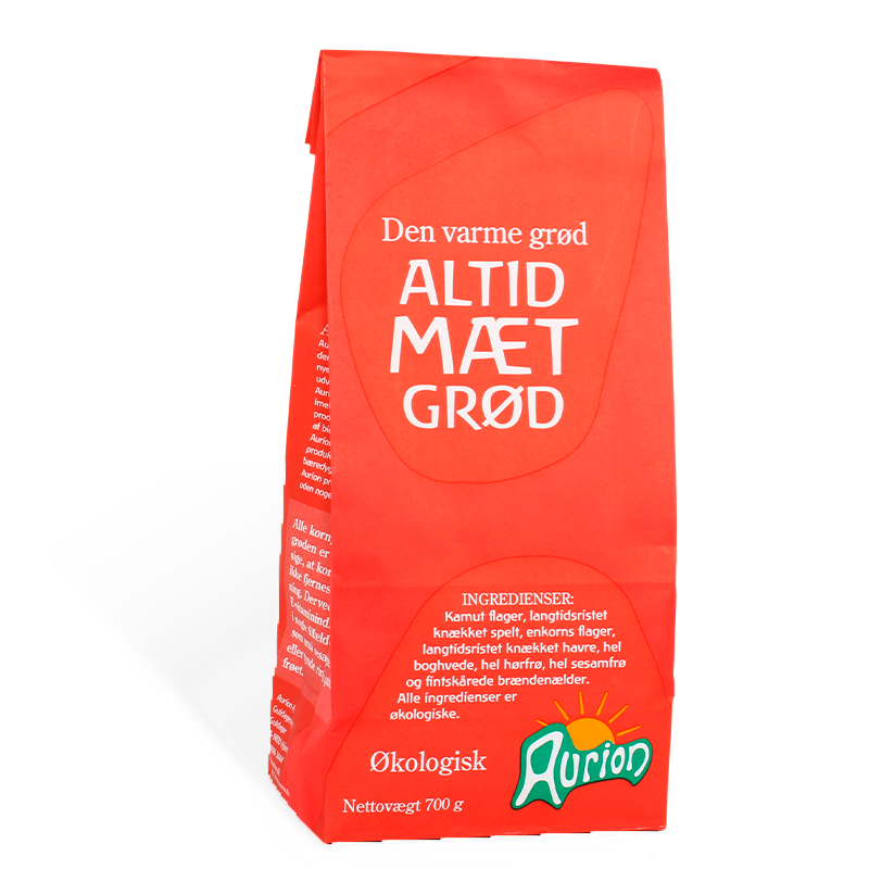 Aurion Den Varme Grød - Altid Mæt Grød Ø - 700 g