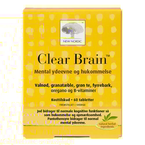 New Nordic - Clear Brain™ - 60 tabs.