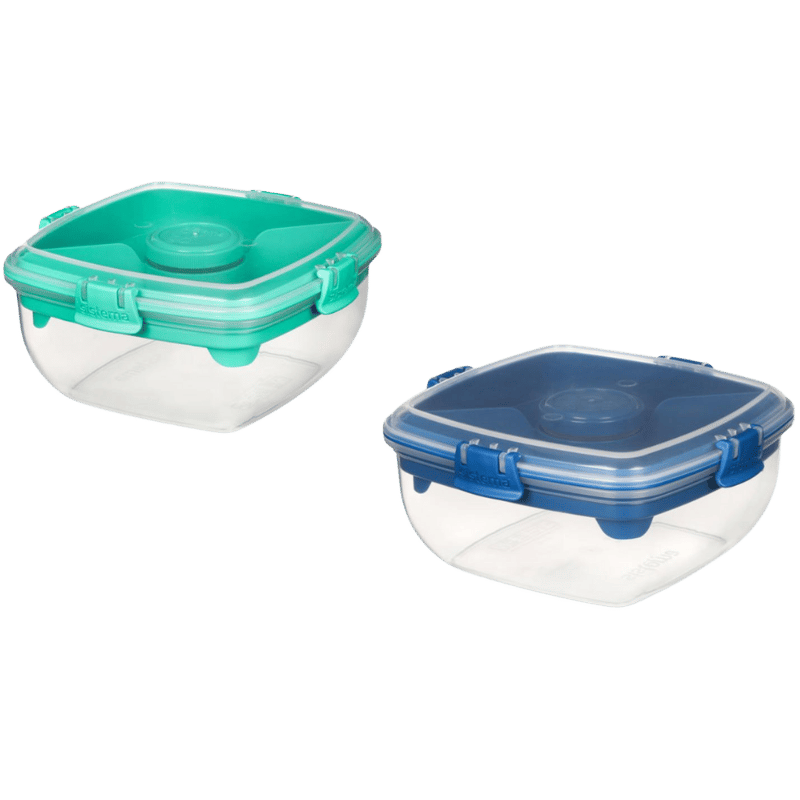 Sistema Salad To Go Madkasse 1,1 l (2 stk)
