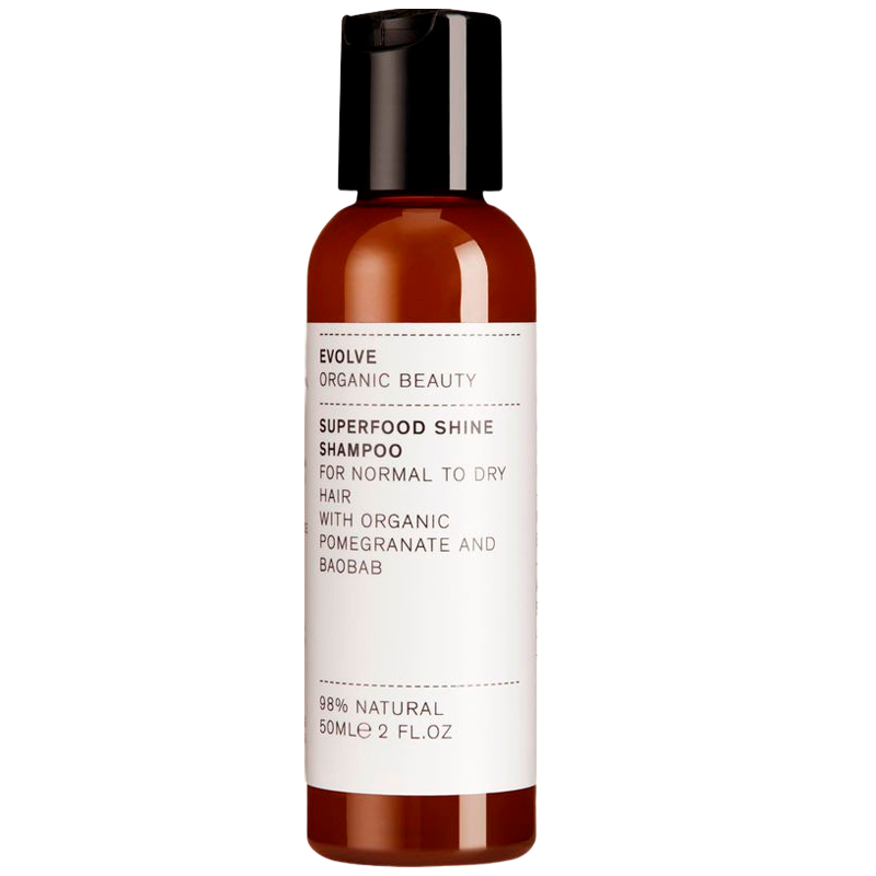 Evolve Organic Superfood Shine Shampoo (50 ml)