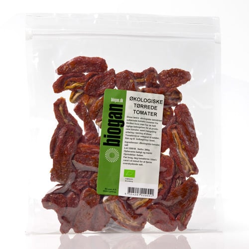 Biogan Tomater Tørrede Ø - 240 g.