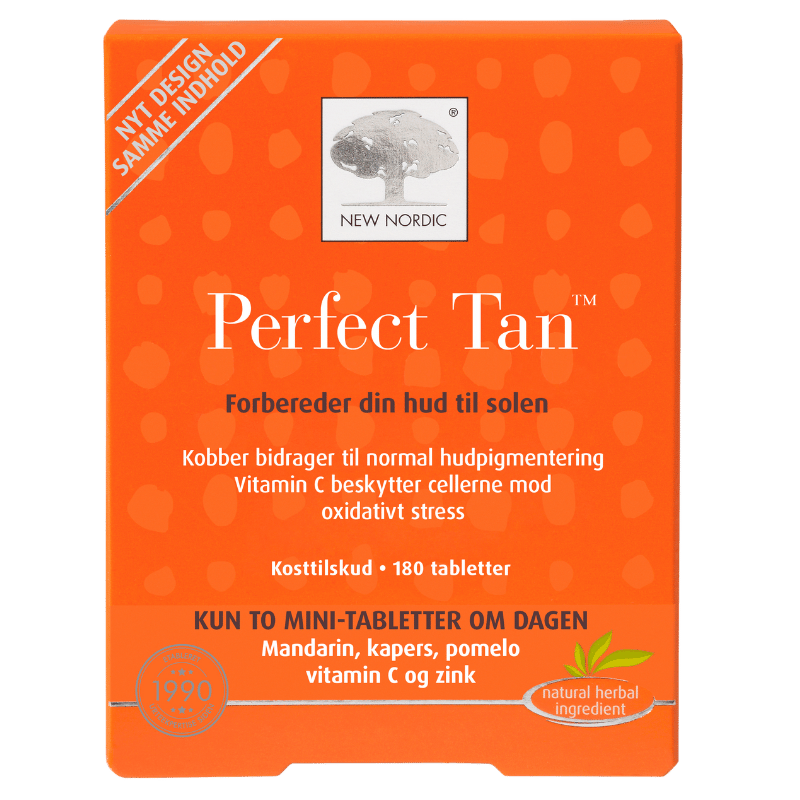 New Nordic Skin Care Perfect Tan - 180 tabs.