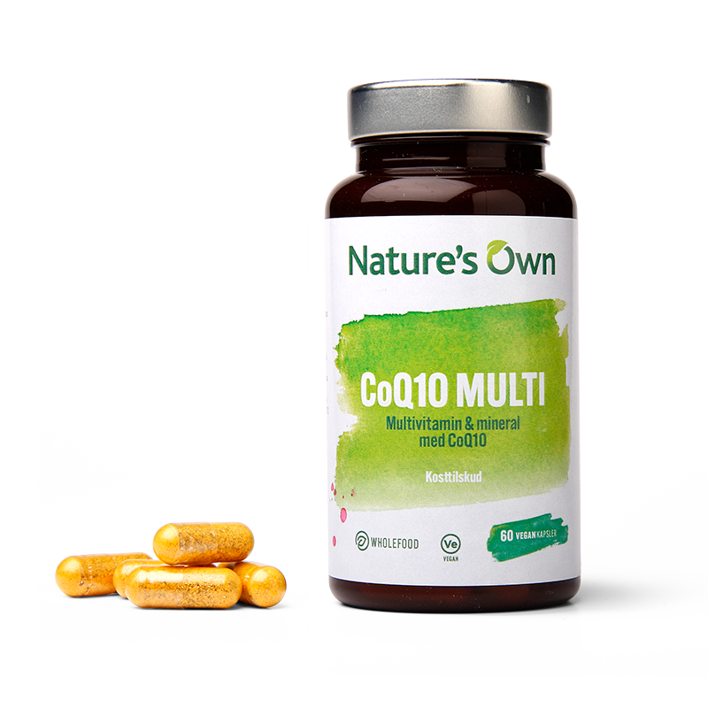 Natures Own CoQ10 Multi Whole Food - 60 kap.