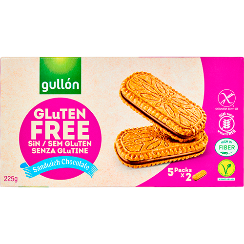 Gullon Sandwich Biscuit With Chocolate Cream (225 g)