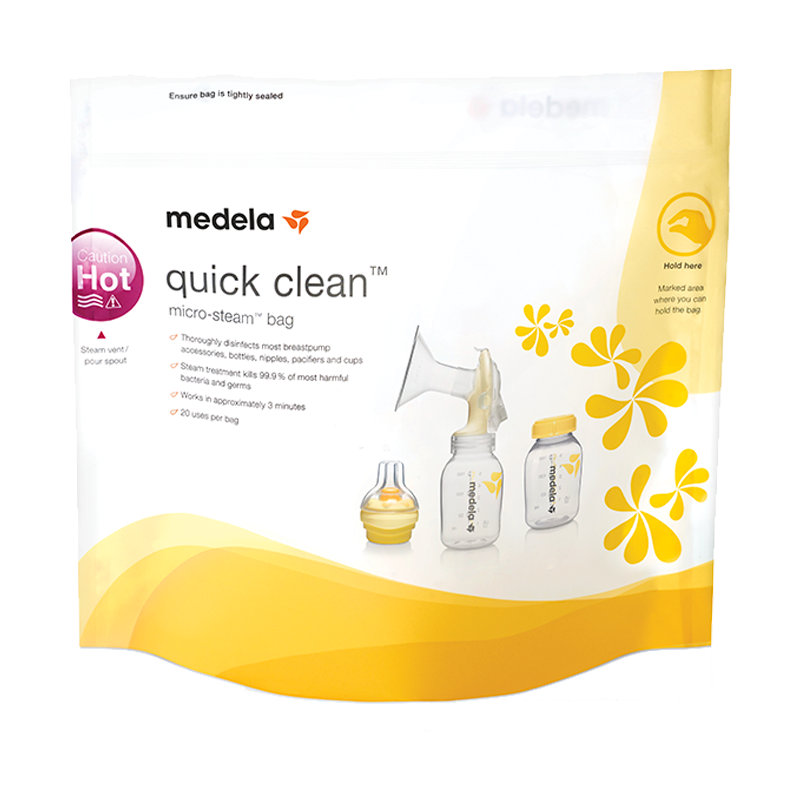 Medela Quick Clean Dampsteriliseringspose - 5 stk