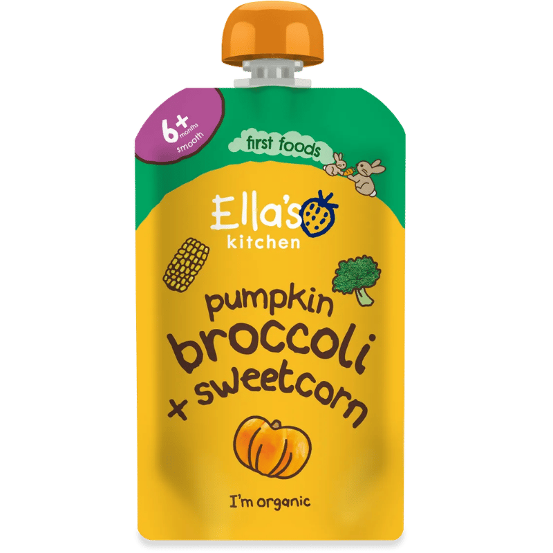 Ellas Kitchen Mos m. græskar og broccoli (120 g)