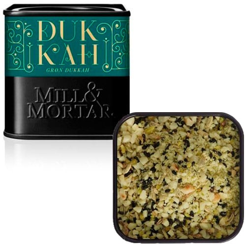 Mill & Mortar Grøn Dukkah Mandler m. Grøn Pistacie Ø - 75 gr