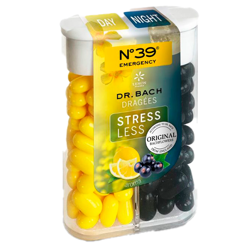 Dr. Bach No. 39 Nødhjælp Stress Less Dragéer (44 g)