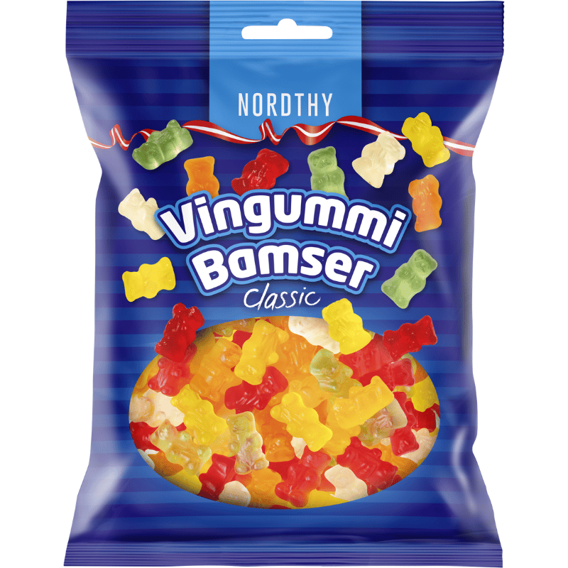 Nordthy Vingummibamser Classic (300 g)
