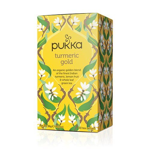 Pukka Turmeric gold te Øko. - 20 br.