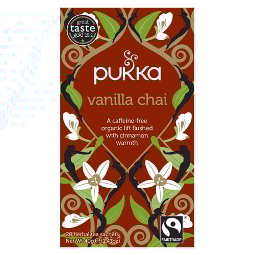 Pukka Vanilla Chai Te Øko. - 20 br.