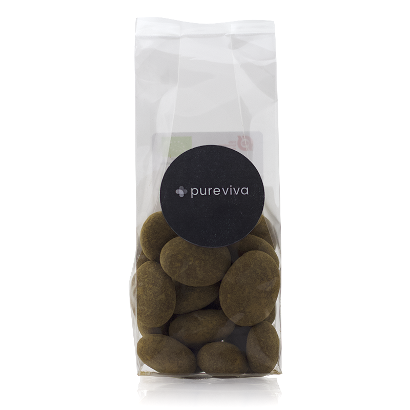 Pureviva Mandler m. Chokolade, Lakrids og Havsalt (90 g)
