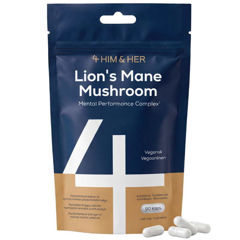 4 HIM & HER Lion's Mane (60 kaps)