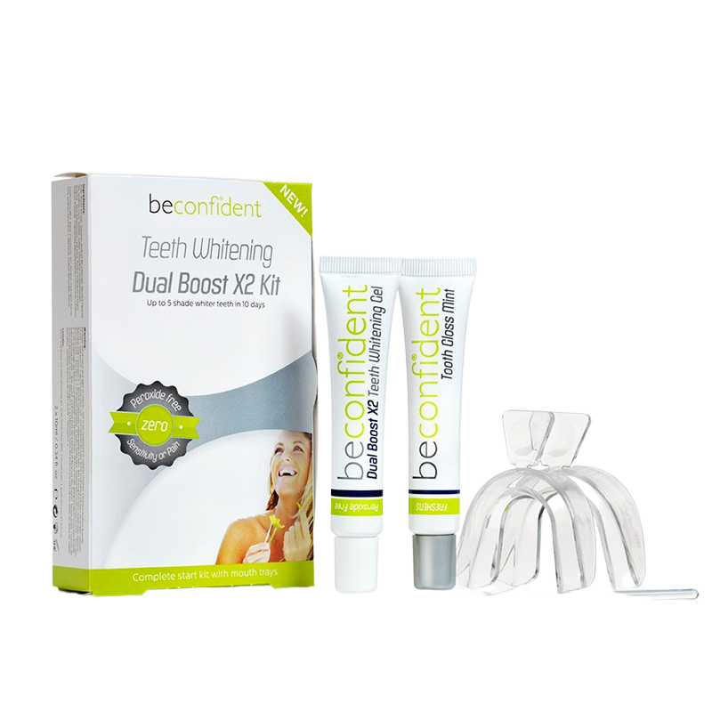 Beconfident Teeth Whitening Dual Boost X2 Kit (2 x 10 ml)