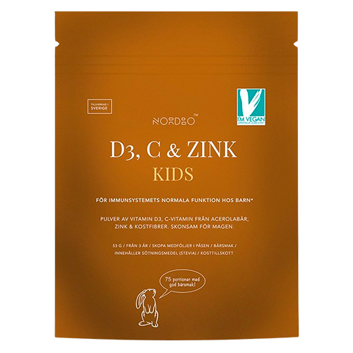 Nordbo D3, C & Zink Kids (53 g)