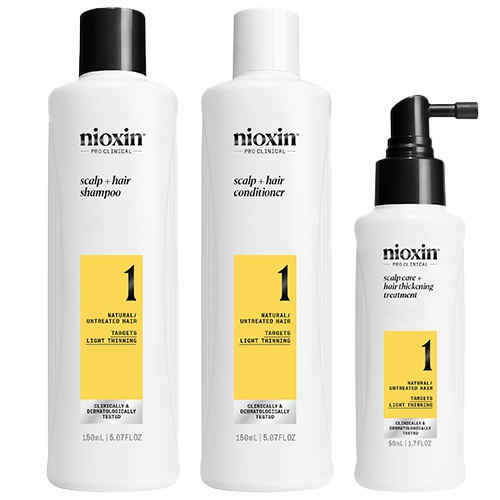 Nioxin System 1 Trial Kit (1 Sæt)