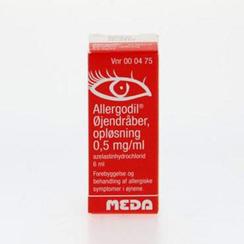 Allergodil Øjendråber 0,05% - 6 ml.