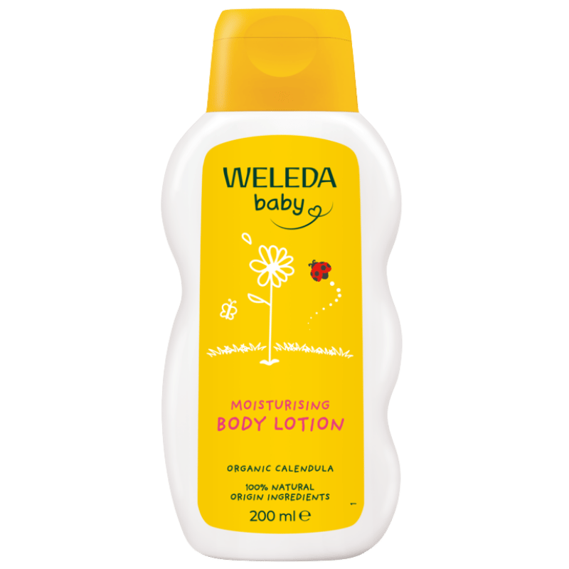 Weleda Calendula Body Lotion Mamma og Baby - 200 ml