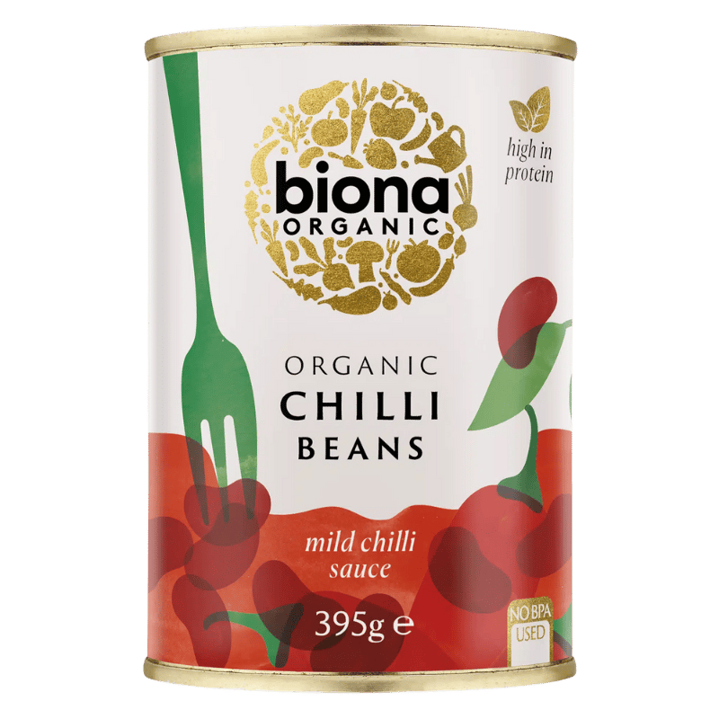 Biona Røde Kidneybønner i Chilisauce Ø (395 g)