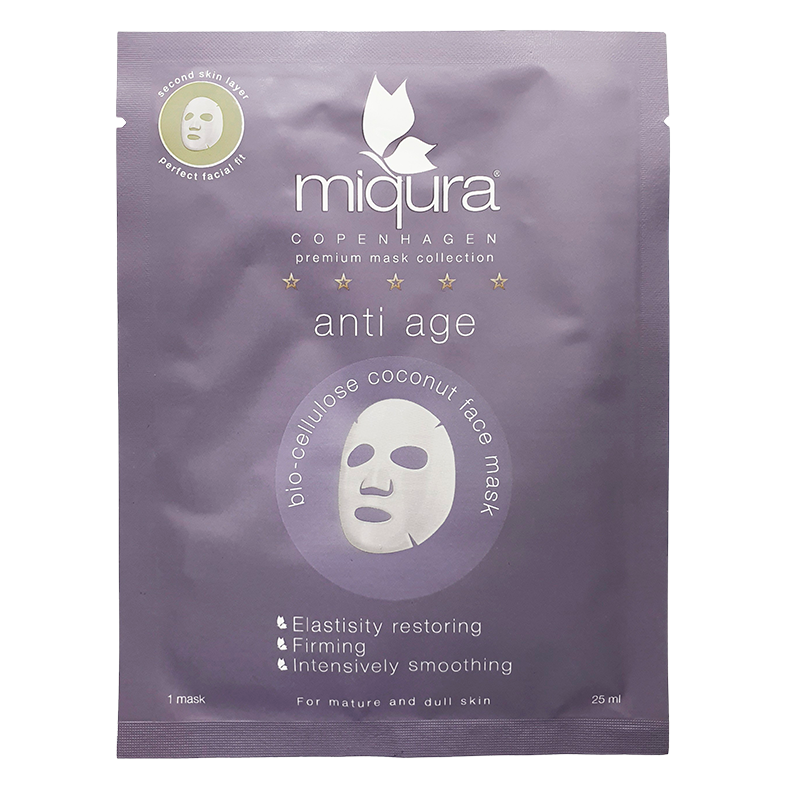 Miqura Anti Age Sheet Mask 1 stk.