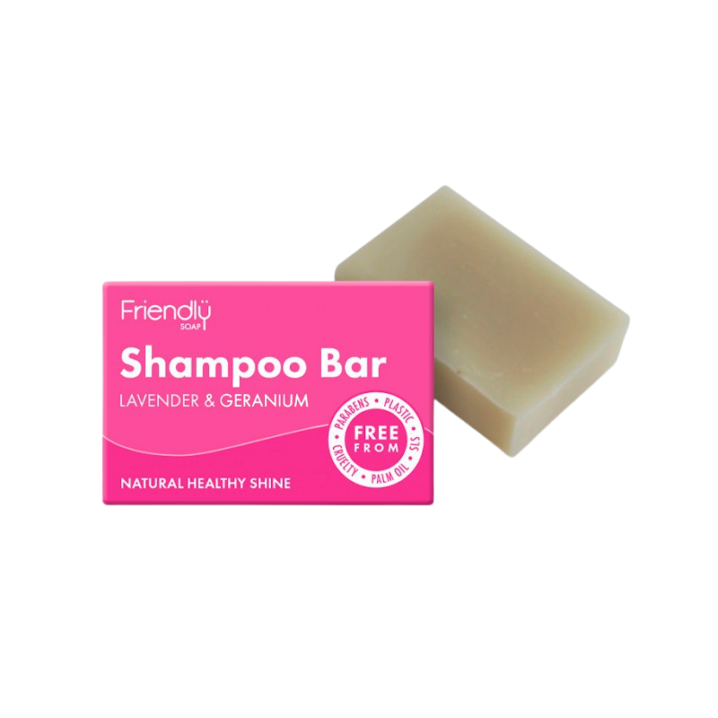 Friendly Shampoobar Lavendel & Geranium (95 g)
