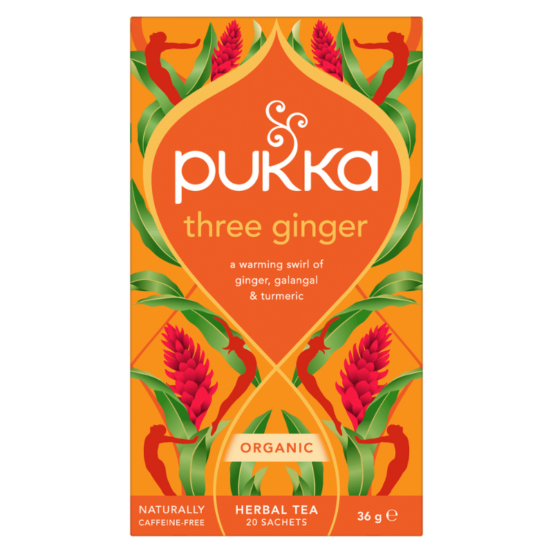 Pukka Three Ginger Te Øko. - 20 br.