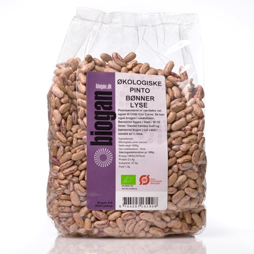 Biogan Pinto Bønner Ø - 1 kg.