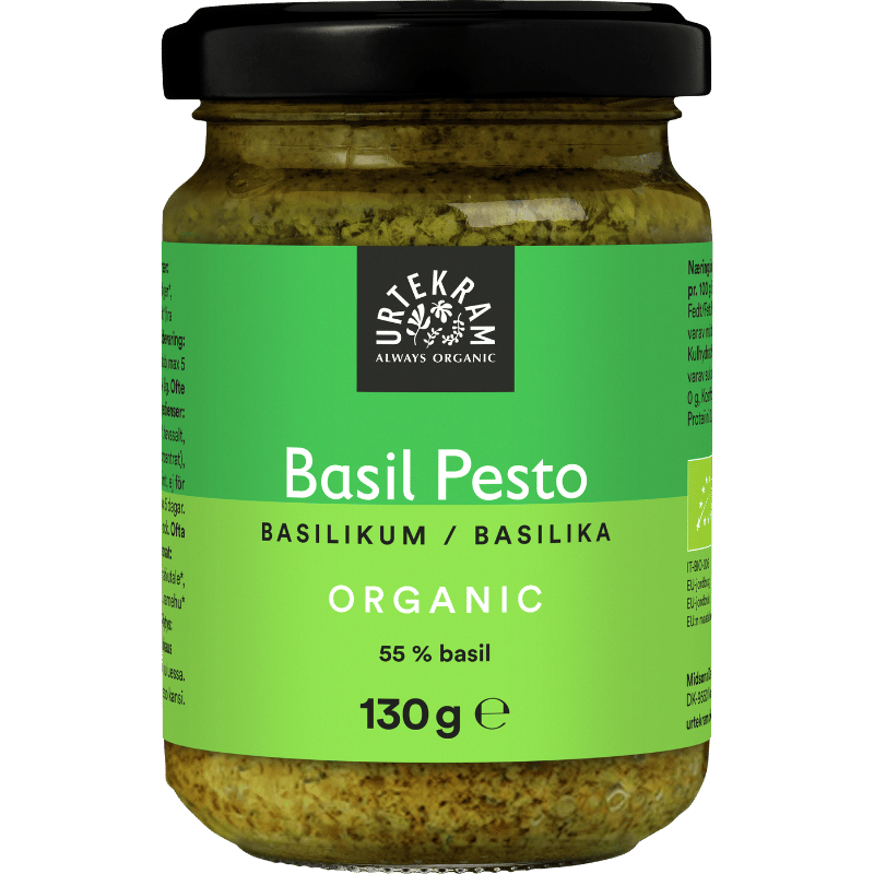 Urtekram Pesto grøn Ø - 130 g.