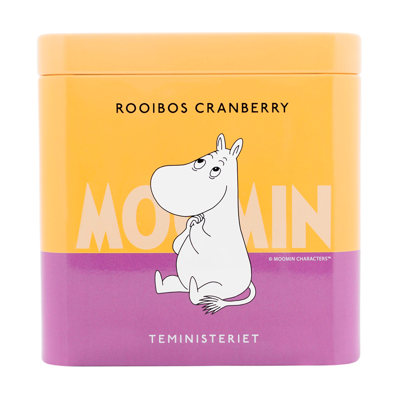 Teministeriet Moomin Rooibos Cranberry Tin - 100 g
