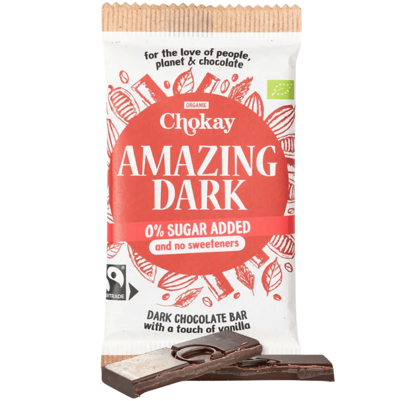 Chokay Amazing Dark 54% Chokolade Bar Ø (70 g)
