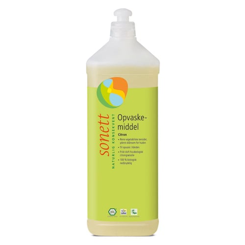 Sonett Opvaskemiddel Citron - 1l.