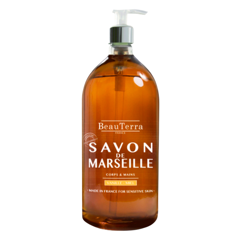 Beau Terra Marselle Liquid Soap Honey Vanila - 300 ml