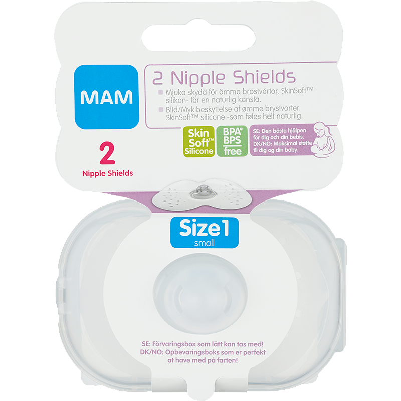 MAM Nipple Shield Size Small (2 stk)
