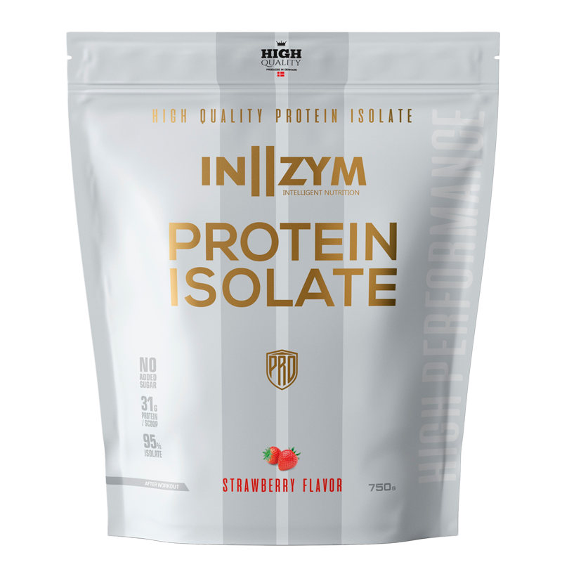 IN||ZYM Protein Isolate - Jordbær (750 g)
