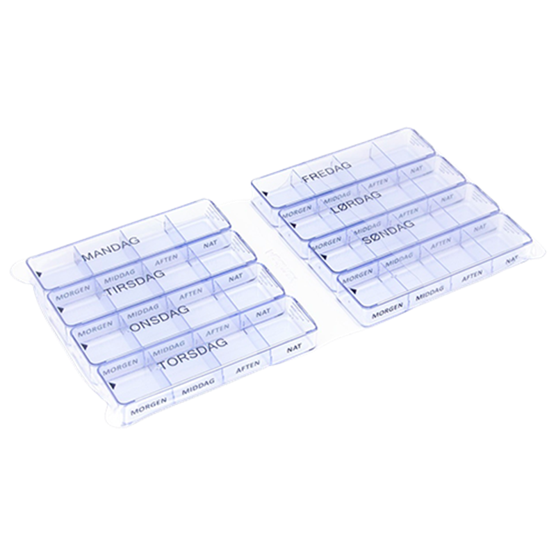 Medimax Doseringsæske m. ugedag Clear (1 stk)