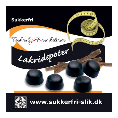 Søde Lakridspoter - 90 g.