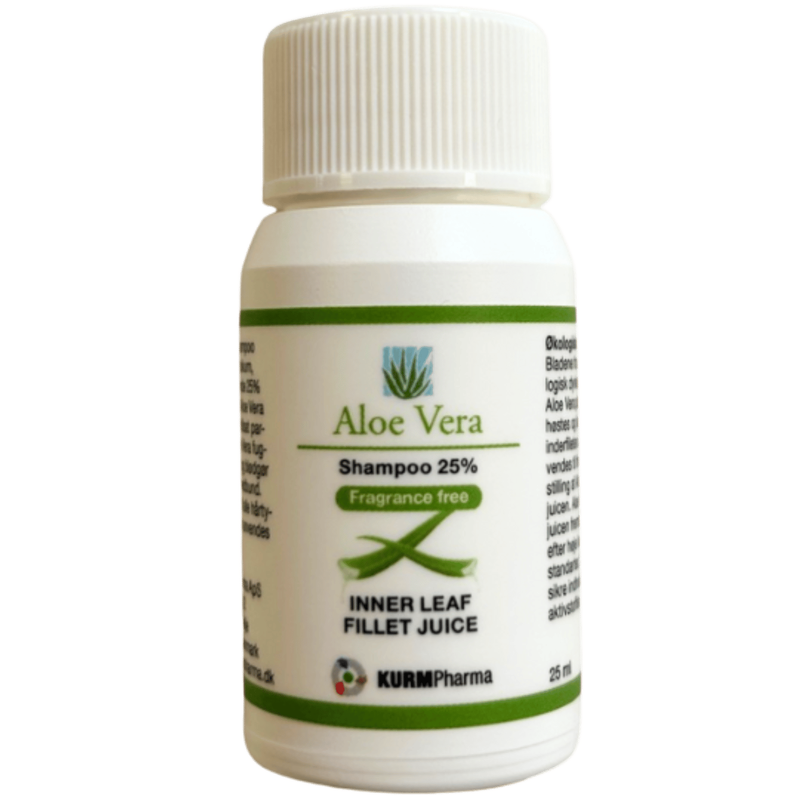 Vareprøve - KURM Aloe Vera Shampoo 90% (25 ml)