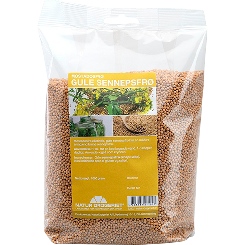 Natur Drogeriet Gule Sennepsfrø (1 kg)