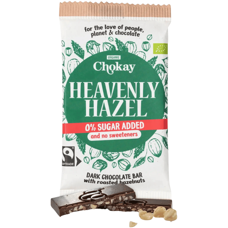 Chokay Heavenly Hazel 54% Chokolade Bar Ø (70 g)