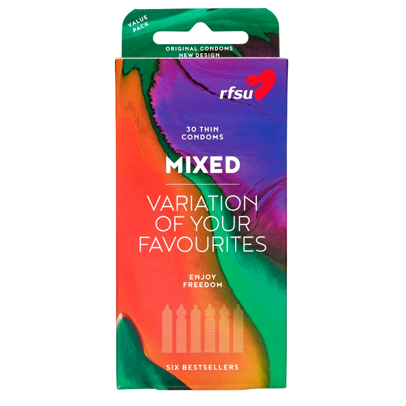 RFSU Mix Pak Kondomer - 30 stk