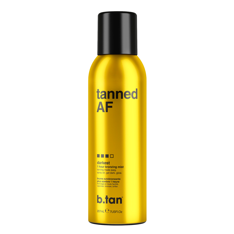 b.tan tanned AF 1 hour bronzing mist (spray) (200 ml)