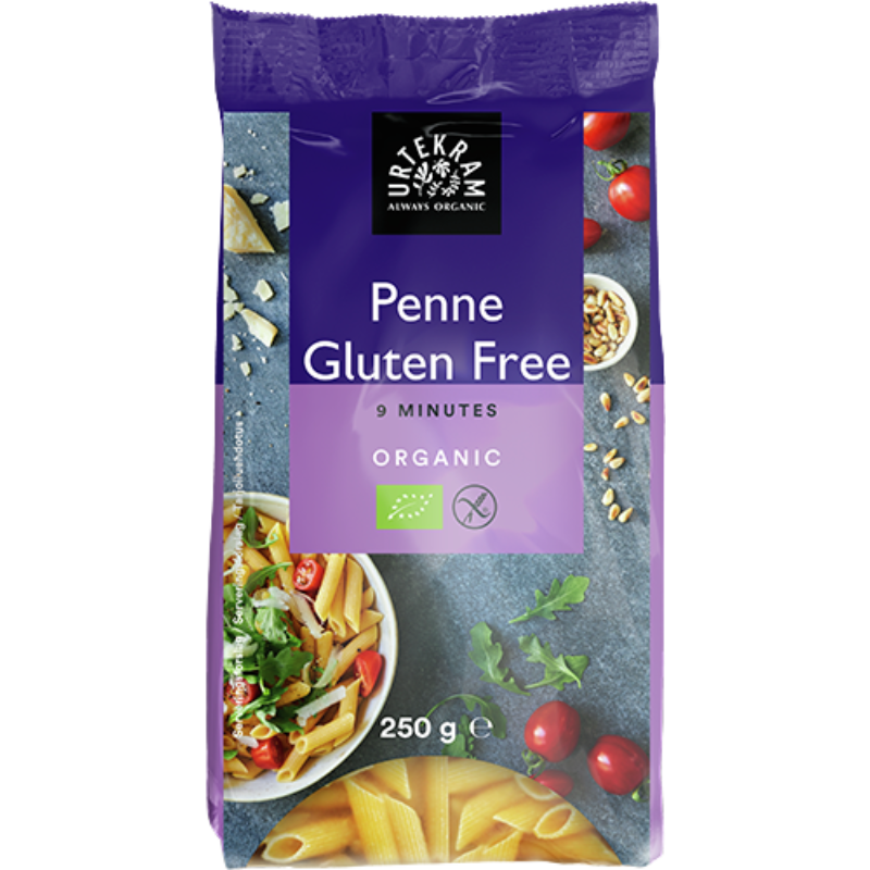 Urtekram Glutenfri Penne Ø - 250 g.