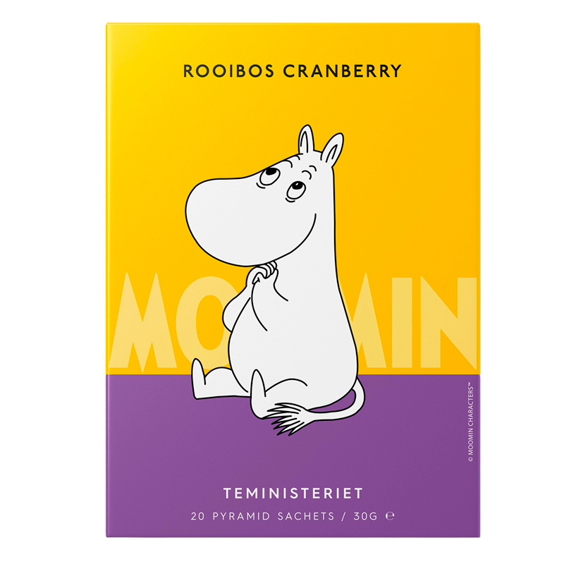 Teministeriet Moomin Rooibos Cranberry - 20 stk